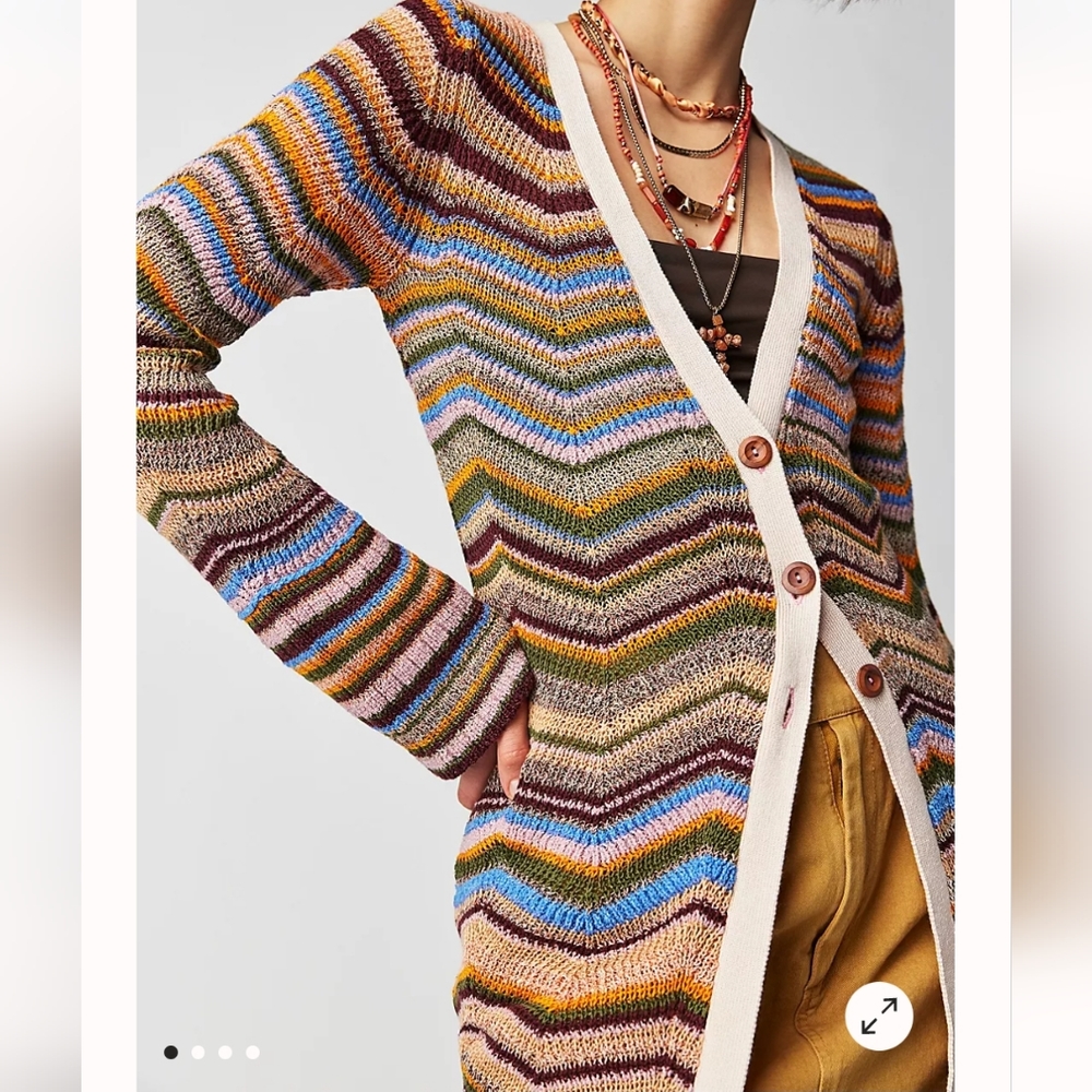 Striped Cardigan